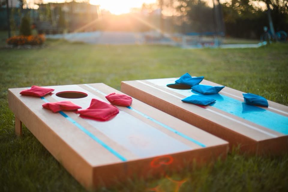 Cornhole Game Hire – Sports Animation